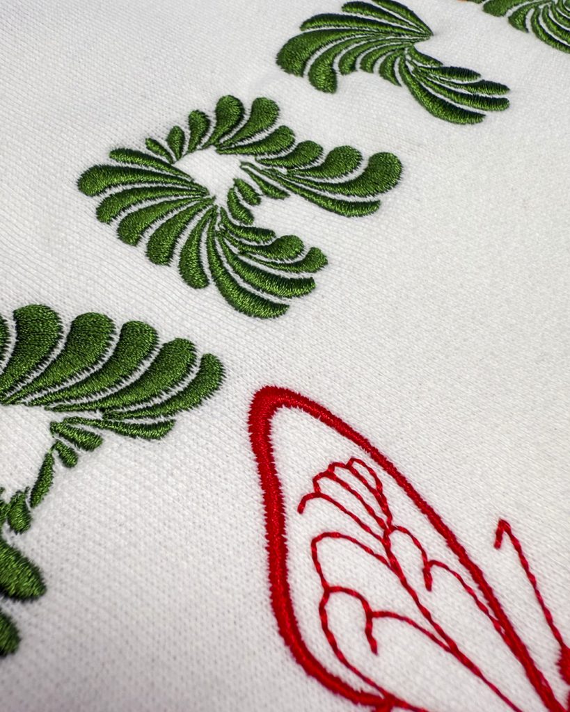 Fabrication de vêtements - Broderies